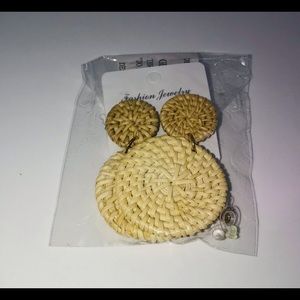Rattan Earrings for Women